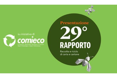 RACCOLTA CARTA, RAPPORTO COMIECO: INCREMENTO DEL 5.2%