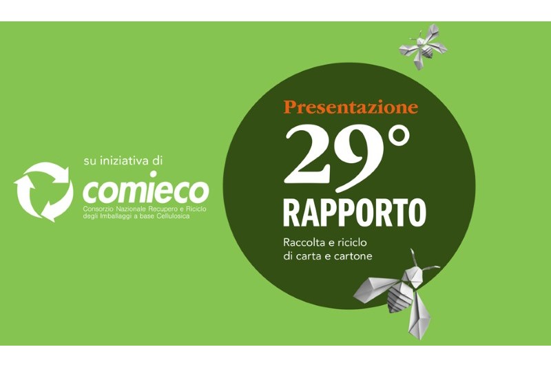 RACCOLTA CARTA, RAPPORTO COMIECO: INCREMENTO DEL 5.2%