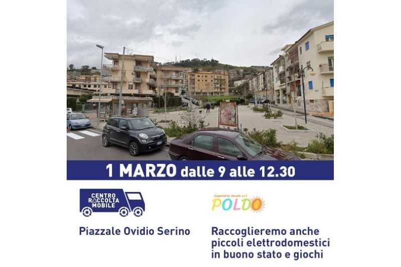 CENTRO DI RACCOLTA E RIUSO MOBILE, TAPPA A TORRIONE ALTO