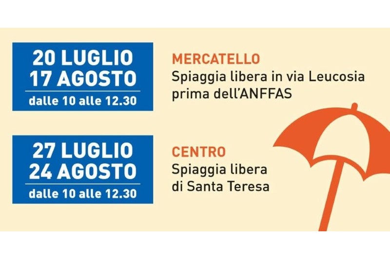 UNA DOMENICA DIFFERENTE...IN SPIAGGIA: TAPPA A MERCATELLO