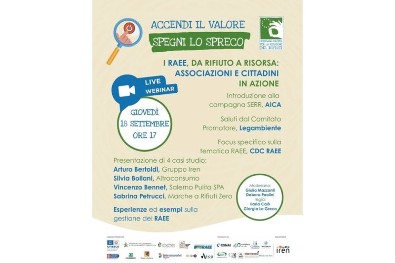 SEER, SALERNO PULITA BUON ESEMPIO NELLA GESTIONE DEI RAEE