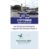TAPPA A VIA VINCIPROVA PER IL CENTRO MOBILE DI RACCOLTA E RIUSO 
