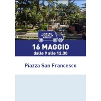 CENTRO DI RIUSO E RACCOLTA, TAPPA A PIAZZA SAN FRANCESCO 