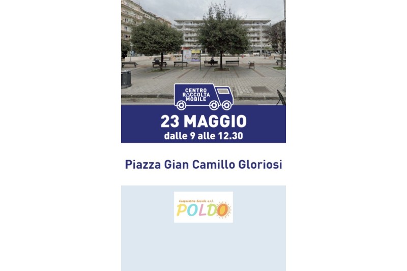 CENTRO DI RACCOLTA E RIUSO A TORRIONE SABATO 23 MAGGIO