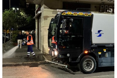 LAVAGGIO MARCIAPIEDI, RIPRESO SERVIZIO ESTIVO 