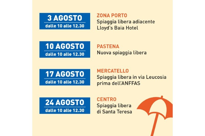 AGOSTO, PROSEGUE LA DOMENICA DIFFERENTE