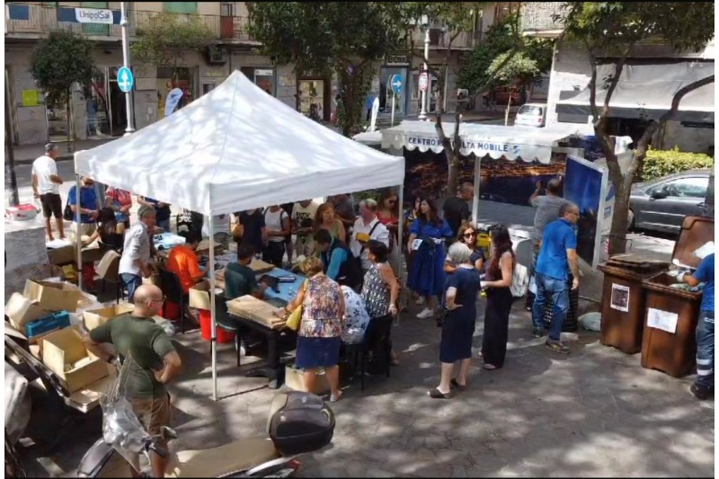 TORNA L'APPUNTAMENTO CON I CENTRI DI RACCOLTA E RIUSO MOBILE DI SALERNO PULITA