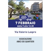 CENTRO MOBILE DI RACCOLTA E RIUSO: 7 FEBBRAIO IN VIA VALERIO LASPRO