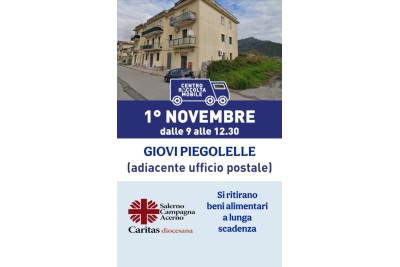 SABATO 1 NOVEMBRE, SIAMO A GIOVI 