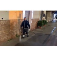LAVAGGIO MARCIAPIEDI, RIPRESA SERVIZIO