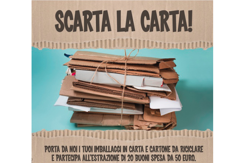 LOTTERIA “SCARTA LA CARTA” 