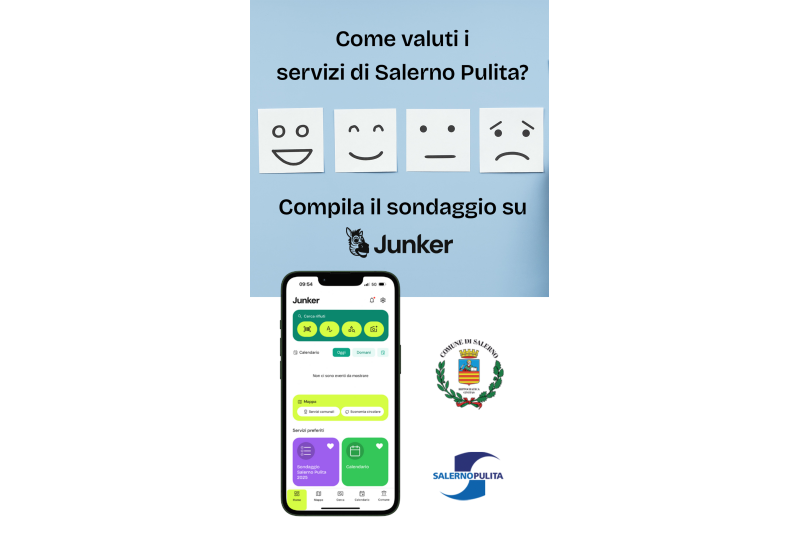 SONDAGGIO SALERNO PULITA, LA PAROLA AI CITTADINI
