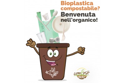 Bioplastica compostabile? Benvenuta nell’organico!