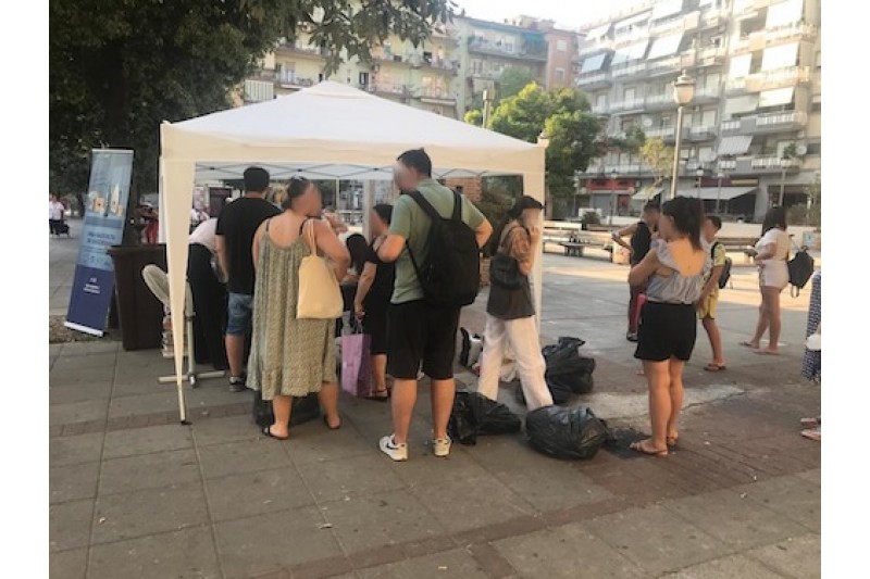 AI GAZEBO DI SALERNO PULITA ANIMAZIONE PER I BAMBINI