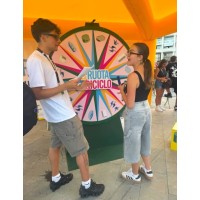 LA RUOTA DEL RICICLO GIRA ANCHE AL PITTI PIZZA 