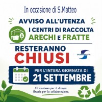 AVVISO ALLA CITTADINANZA - SAN MATTEO